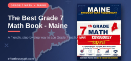 The Best Grade 7 Math Book for Maine Students