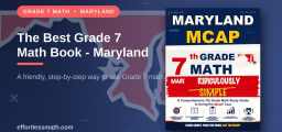The Best Grade 7 Math Book for Maryland Students