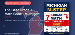 The Best Grade 7 Math Book for Michigan Students