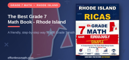 The Best Grade 7 Math Book for Rhode Island Students