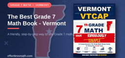 The Best Grade 7 Math Book for Vermont Students