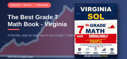 The Best Grade 7 Math Book for Virginia Students