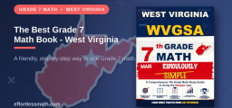 The Best Grade 7 Math Book for West Virginia Students