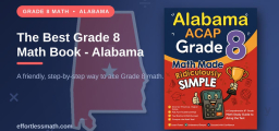 The Best Grade 8 Math Book for Alabama Students