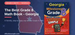 The Best Grade 8 Math Book for Georgia Students