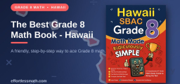 The Best Grade 8 Math Book for Hawaii Students