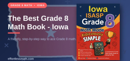 The Best Grade 8 Math Book for Iowa Students