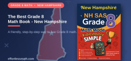 The Best Grade 8 Math Book for New Hampshire Students