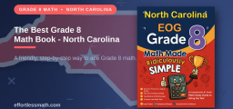 The Best Grade 8 Math Book for North Carolina Students