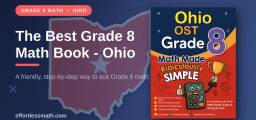 The Best Grade 8 Math Book for Ohio Students