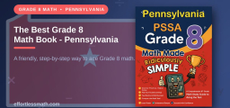 The Best Grade 8 Math Book for Pennsylvania Students