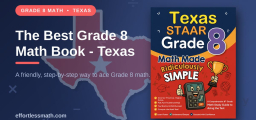 The Best Grade 8 Math Book for Texas Students