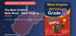 The Best Grade 8 Math Book for West Virginia Students
