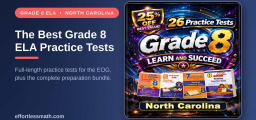 The Best Grade 8 ELA Practice Tests for North Carolina Students