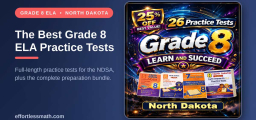 The Best Grade 8 ELA Practice Tests for North Dakota Students