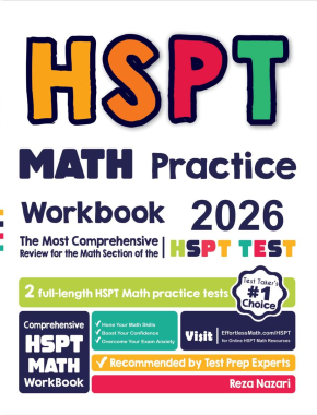 HSPT Math Practice Workbook 2026: The Most Comprehensive Review for the Math Section of the HSPT Test