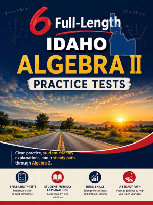 6 Full Length Idaho Algebra II Practice Tests