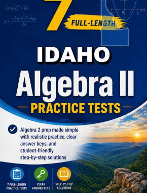 7 Full Length Idaho Algebra II Practice Tests