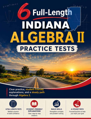 6 Full Length Indiana Algebra II Practice Tests
