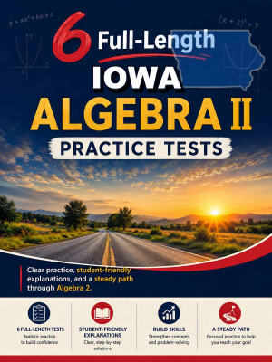 6 Full Length Iowa Algebra II Practice Tests