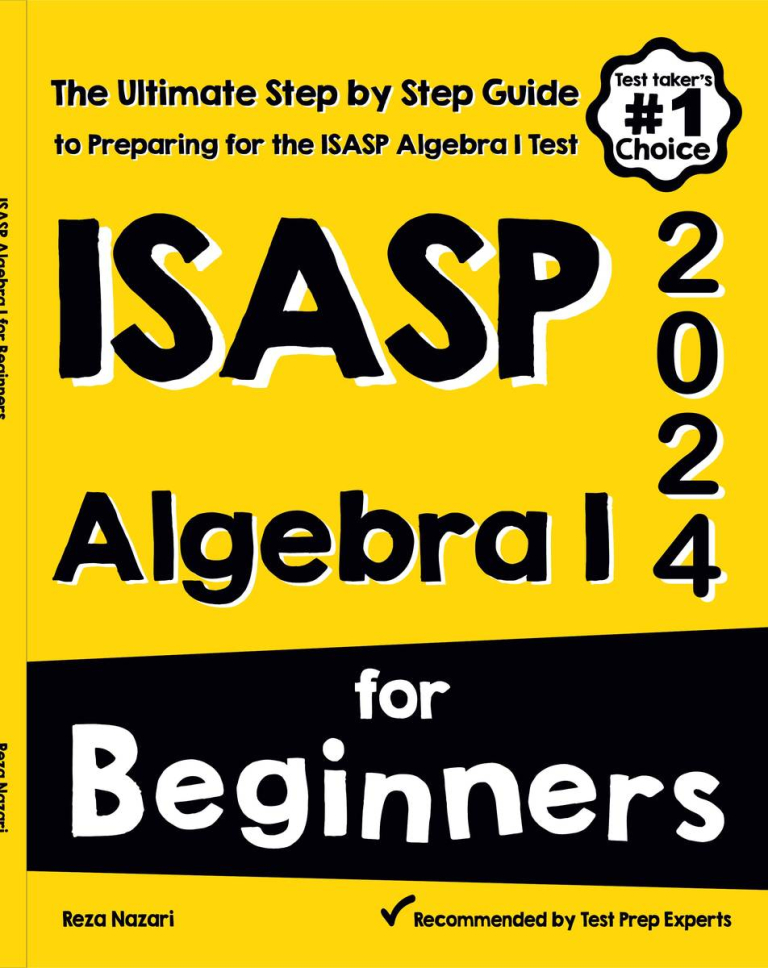ISASP Algebra I for Beginners 2026: The Ultimate Step by Step Guide to Acing ISASP Algebra I cover