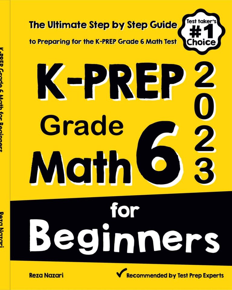 K-PREP Grade 6 Math for Beginners 2026: The Ultimate Step by Step Guide to Preparing for the K-PREP Math Test cover