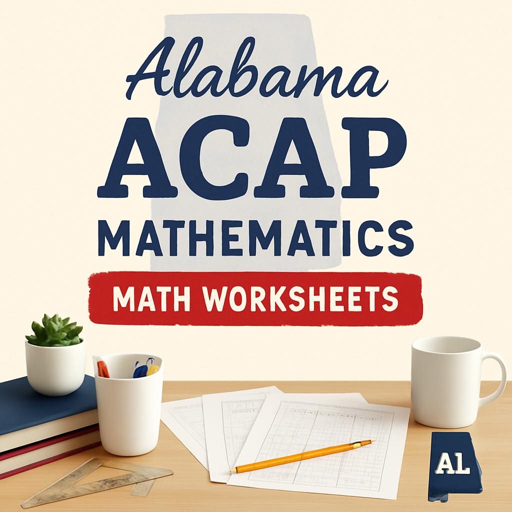 Alabama ACAP Grade 5 Math Worksheets — 49 Free Printable Single-Skill ...