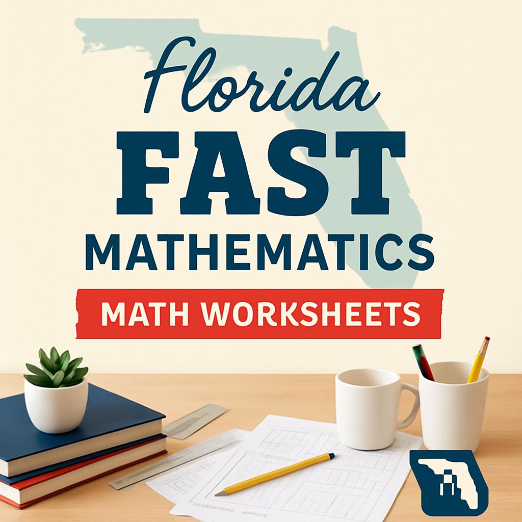 Free Grade 5 Math Worksheet Library for Florida (FAST): 48 Printable ...