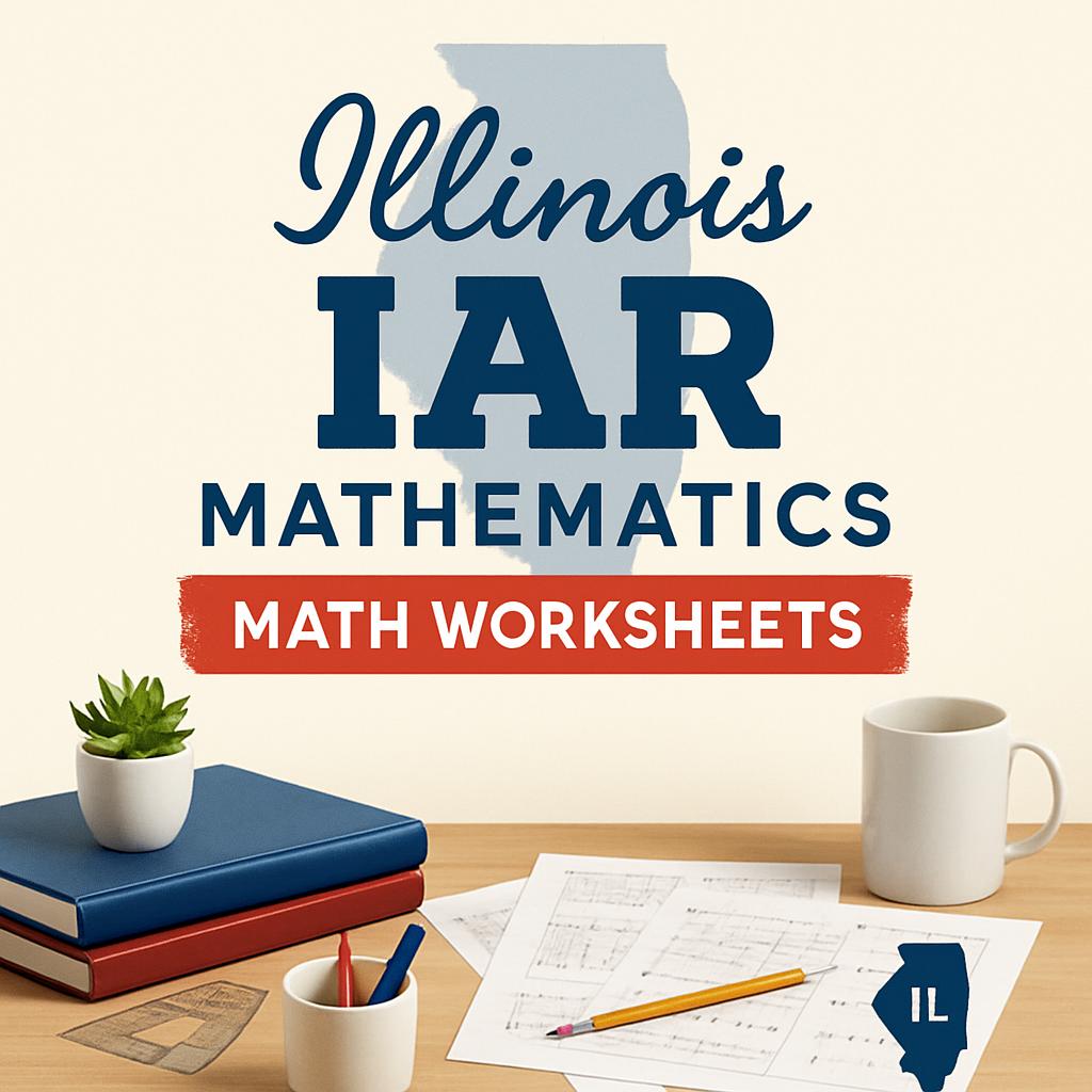 The Illinois IAR Grade 5 Math Worksheet Pack — 49 Free Printable Pages ...