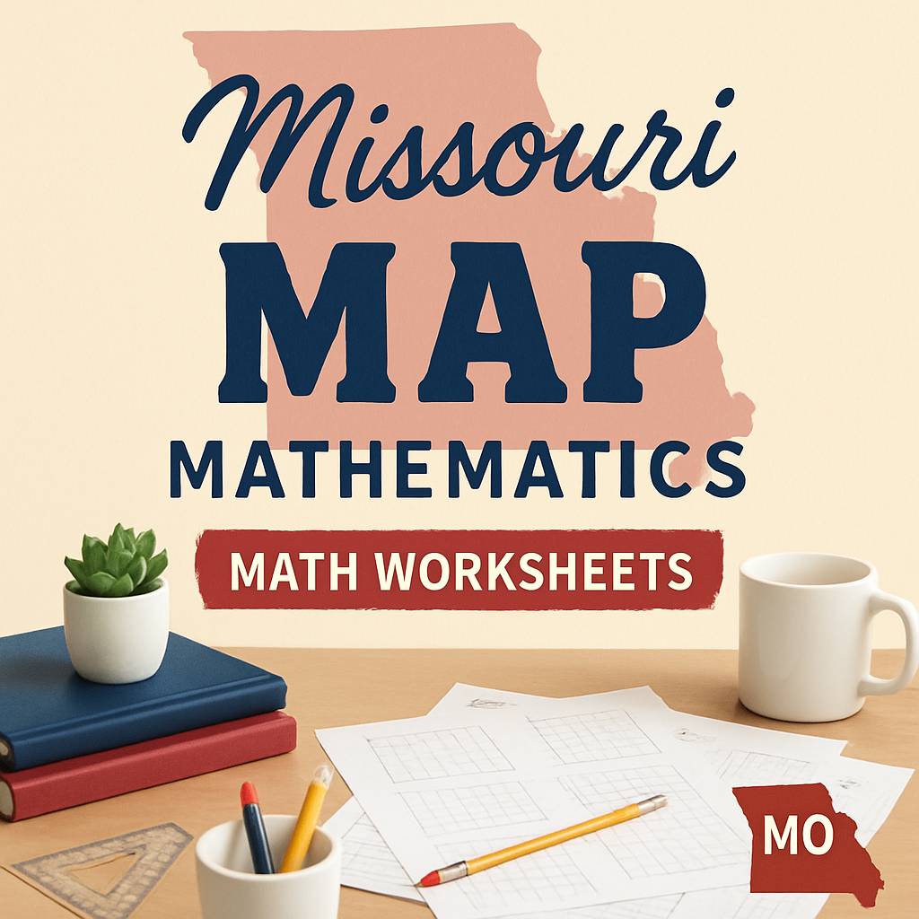 Fifth-Grade Math in Missouri (MAP): 49 Free Printable Worksheets, One ...