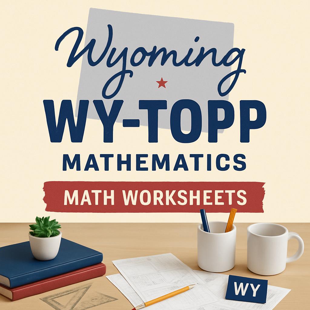 Free Grade 5 Math Practice for Wyoming WY-TOPP Fifth Graders: 49 ...