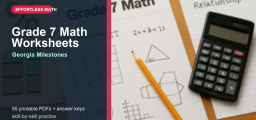 Free Grade 7 Math Worksheets for Georgia Students