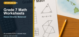 Free Grade 7 Math Worksheets for Hawaii Students