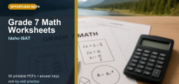 Free Grade 7 Math Worksheets for Idaho Students