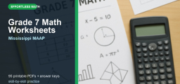 Free Grade 7 Math Worksheets for Mississippi Students