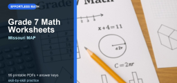 Free Grade 7 Math Worksheets for Missouri Students