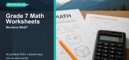 Free Grade 7 Math Worksheets for Montana Students