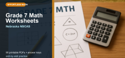 Free Grade 7 Math Worksheets for Nebraska Students