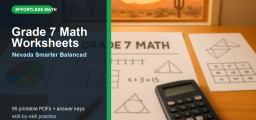 Free Grade 7 Math Worksheets for Nevada Students