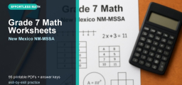 Free Grade 7 Math Worksheets for New Mexico Students