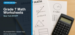 Free Grade 7 Math Worksheets for New York Students