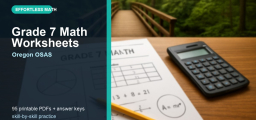 Free Grade 7 Math Worksheets for Oregon Students