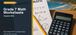 Free Grade 7 Math Worksheets for Virginia Students