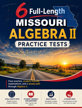 6 Full Length Missouri Algebra II EOC Practice Tests