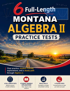 6 Full Length Montana Algebra II Practice Tests
