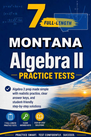 7 Full Length Montana Algebra II Practice Tests