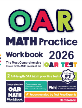 OAR Math Practice Workbook 2026: The Most Comprehensive Review for the Math Section of the OAR Test
