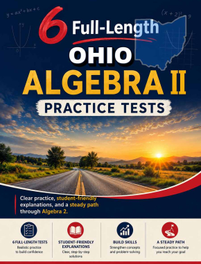 6 Full Length Ohio Algebra II Practice Tests