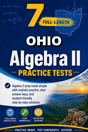 7 Full Length Ohio Algebra II Practice Tests