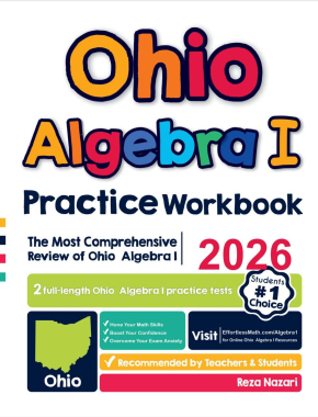 Ohio Algebra I Practice Workbook 2026